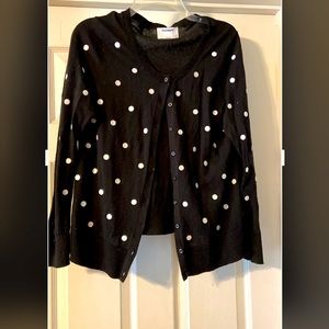 ❤️❤️ Black and white polka dot cardigan pinup ❤️❤️